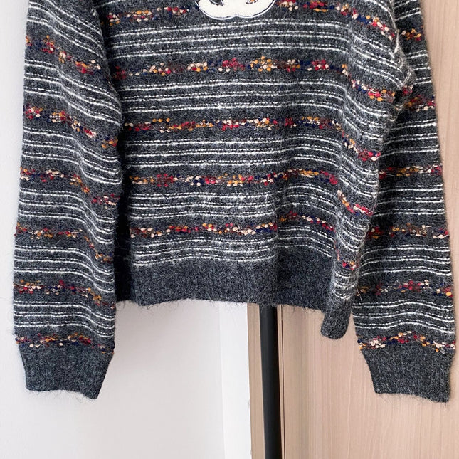 CHANEL 25S LONG-SLEEVE SWEATER 535