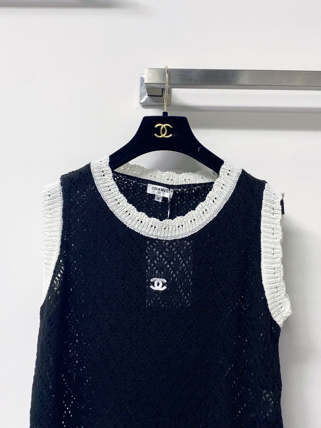 CHANEL 26S KNIT TANK TOP STYLE 1238