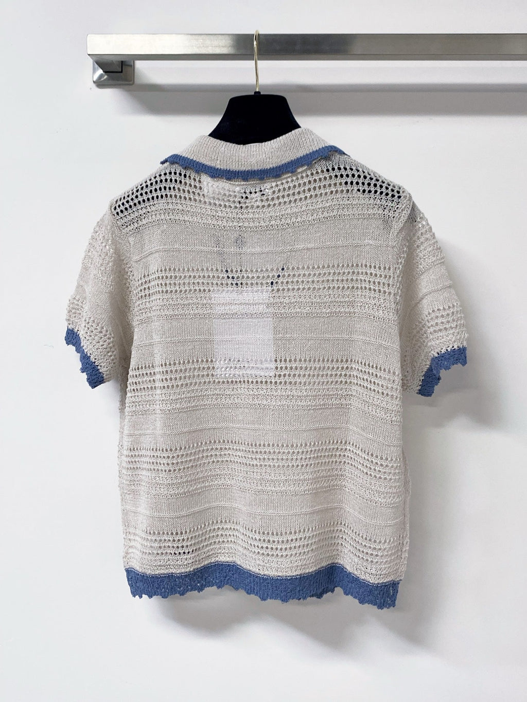 CHANEL 26S SHORT-SLEEVE KNIT TOP 1464