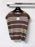 CHANEL 26S SLEEVELESS KNIT TOP 1396