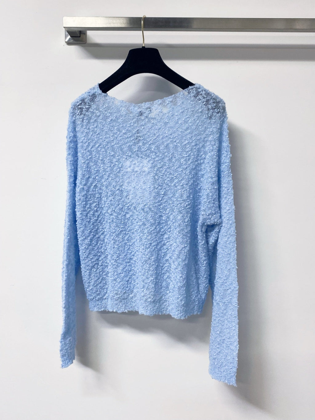 CHANEL 26S BOUCLE KNIT SWEATER 1291