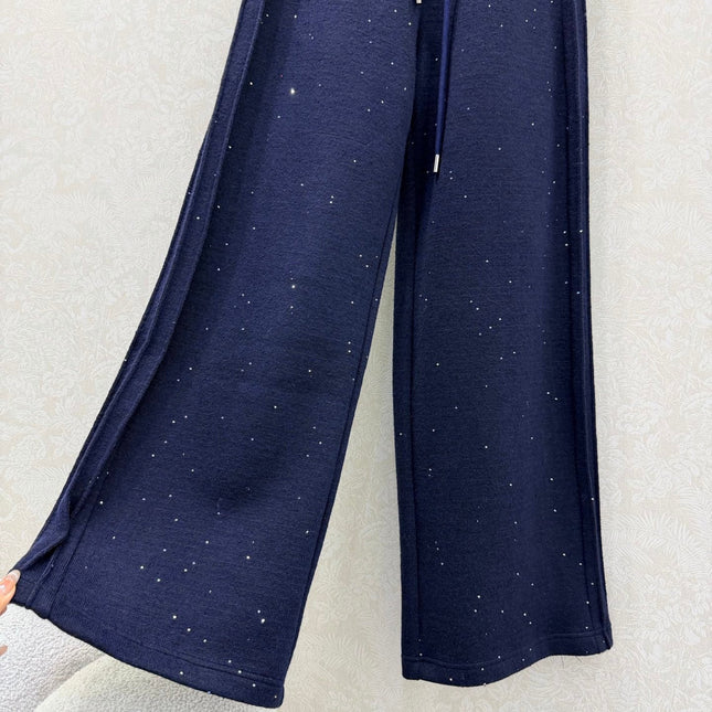 DIOR 25S SEQUIN WIDE-LEG PANTS 643