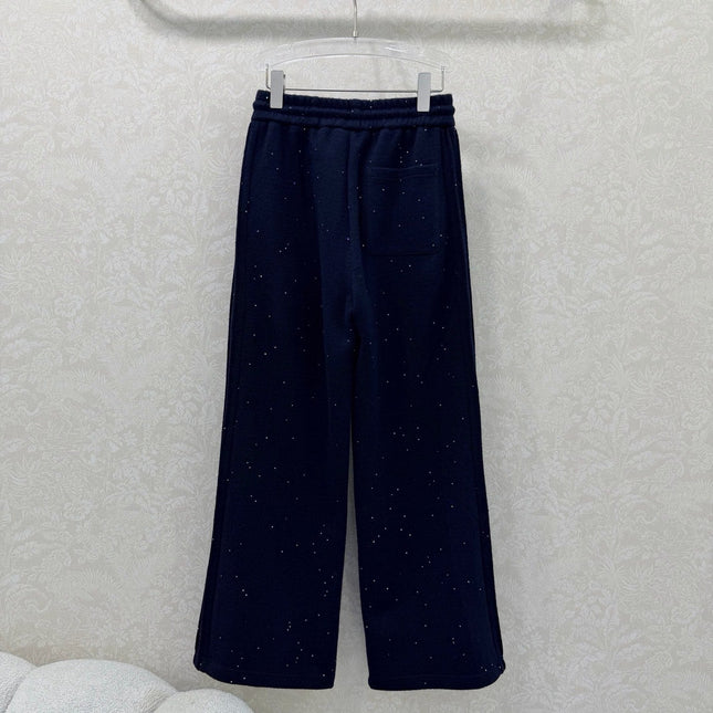 DIOR 25S SEQUIN WIDE-LEG PANTS 643