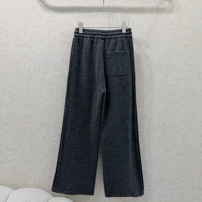 DIOR 25S SEQUIN WIDE-LEG PANTS 644