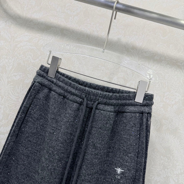 DIOR 25S SEQUIN WIDE-LEG PANTS 644