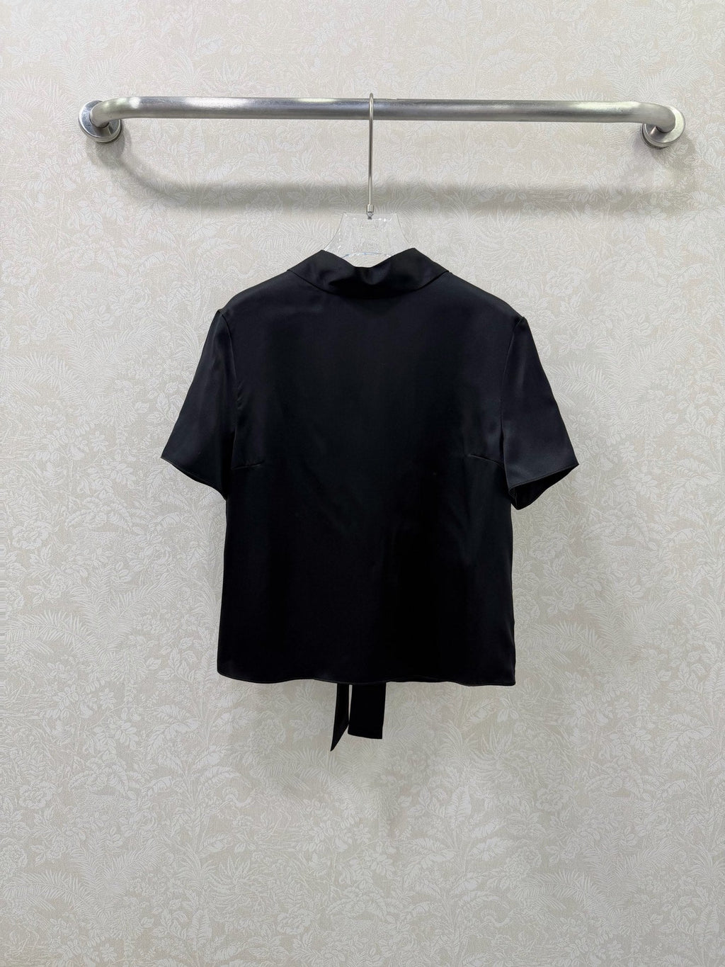 DIOR 26S SHORT-SLEEVE WAIST-TIED SHIRT 1217