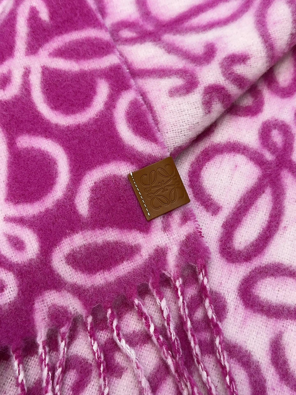 LOEWE 26S SCARF 186 IN WOOL MOHAIR 485341
