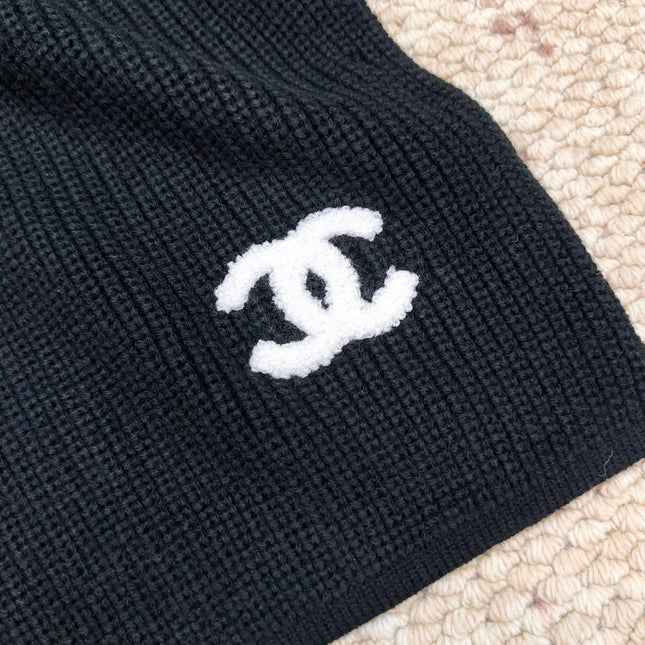 CHANEL 25S SCARF 175 IN WOOL 991922