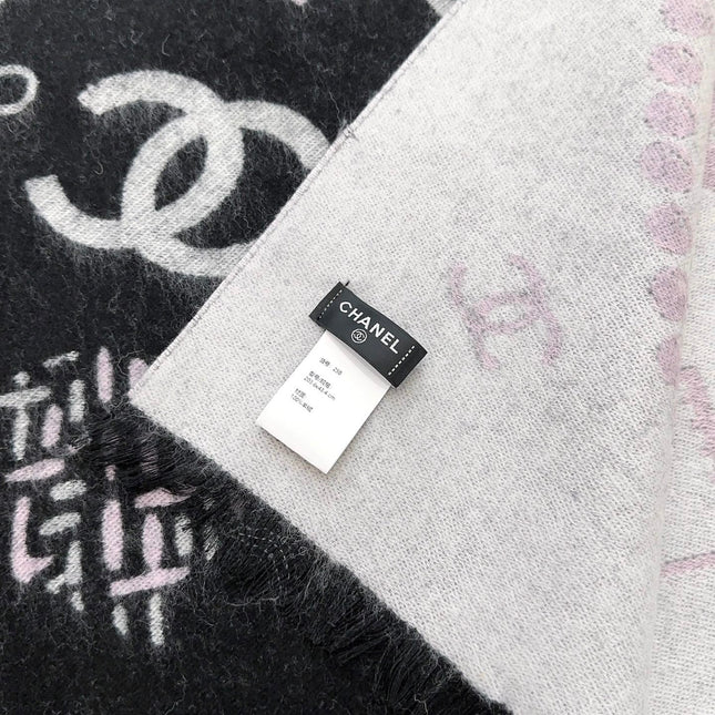 CHANEL 25S SCARF 203 CM IN CASHMERE 943933