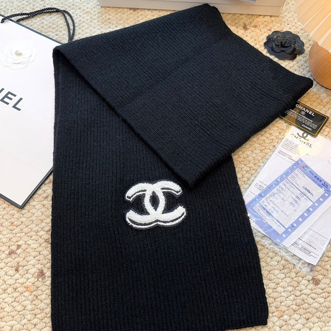 CHANEL 25S SCARF 175 IN CASHMERE 932230