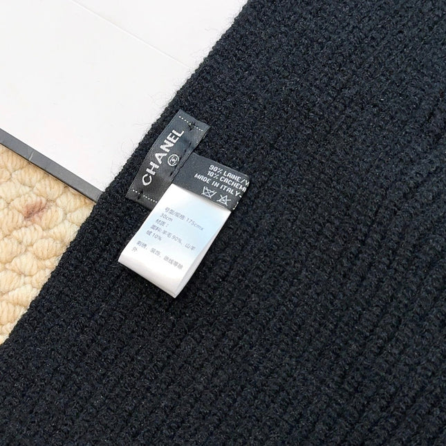 CHANEL 25S SCARF 175 IN CASHMERE 932230