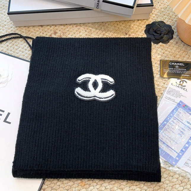CHANEL 25S SCARF 175 IN CASHMERE 932230