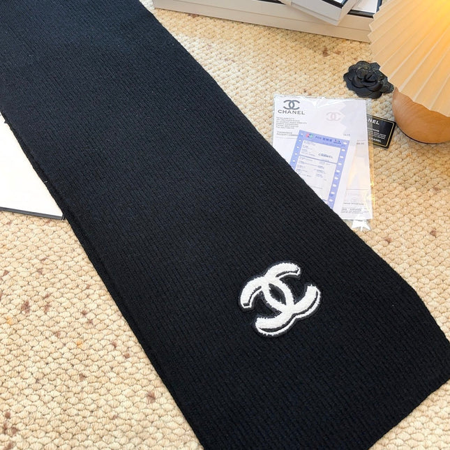 CHANEL 25S SCARF 175 IN CASHMERE 932230