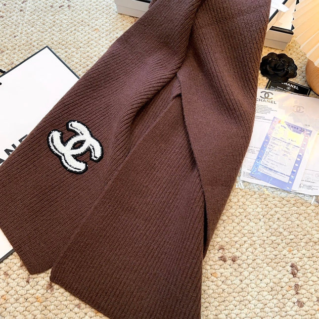 CHANEL 25S SCARF 175 IN CASHMERE 932231