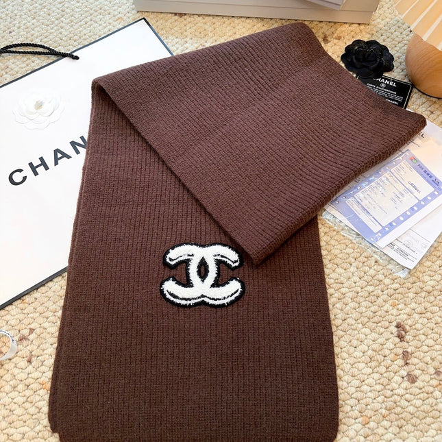 CHANEL 25S SCARF 175 IN CASHMERE 932231