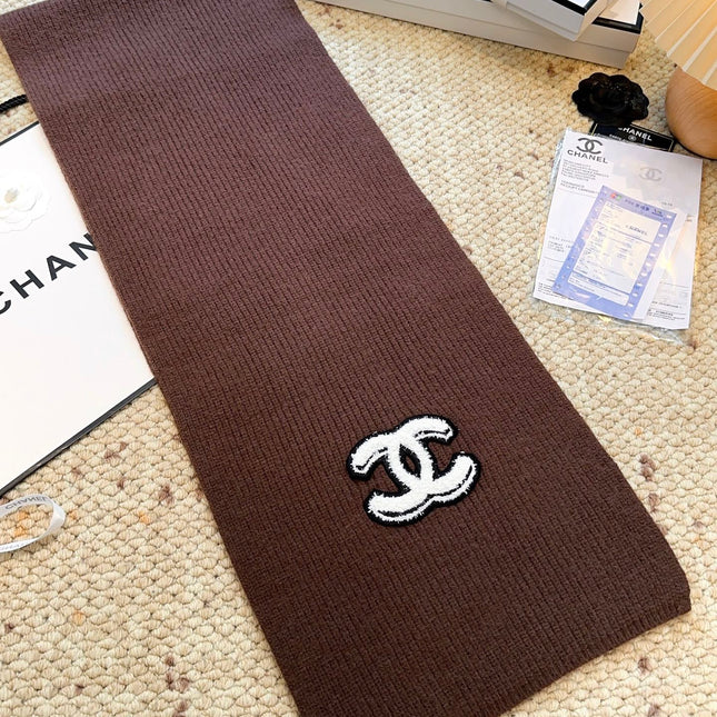 CHANEL 25S SCARF 175 IN CASHMERE 932231