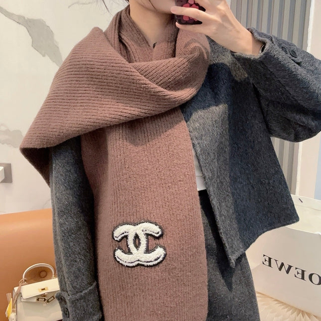 CHANEL 25S SCARF 175 IN CASHMERE 932231
