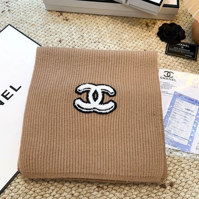 CHANEL 25S SCARF 175 IN CASHMERE 932232