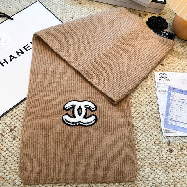 CHANEL 25S SCARF 175 IN CASHMERE 932232