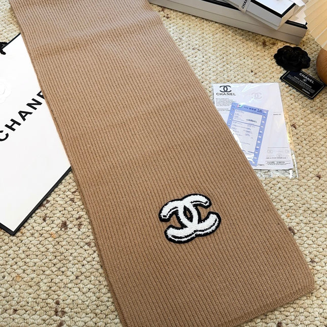 CHANEL 25S SCARF 175 IN CASHMERE 932232