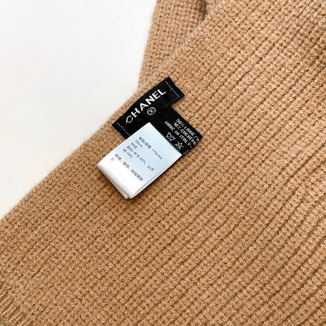 CHANEL 25S SCARF 175 IN CASHMERE 932232