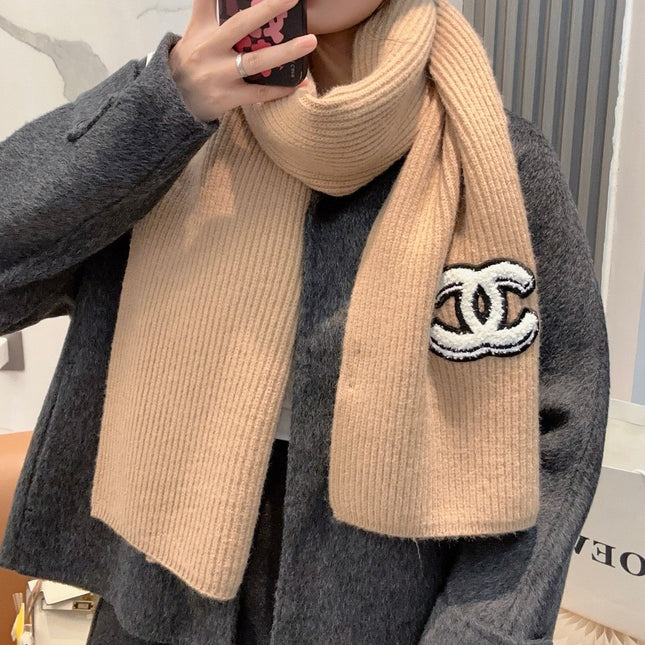 CHANEL 25S SCARF 175 IN CASHMERE 932232