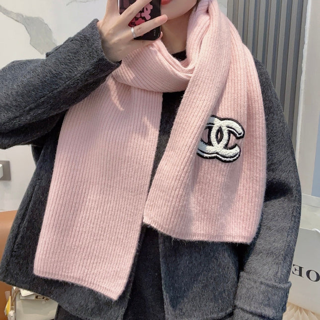 CHANEL 25S SCARF 175 IN CASHMERE 932233