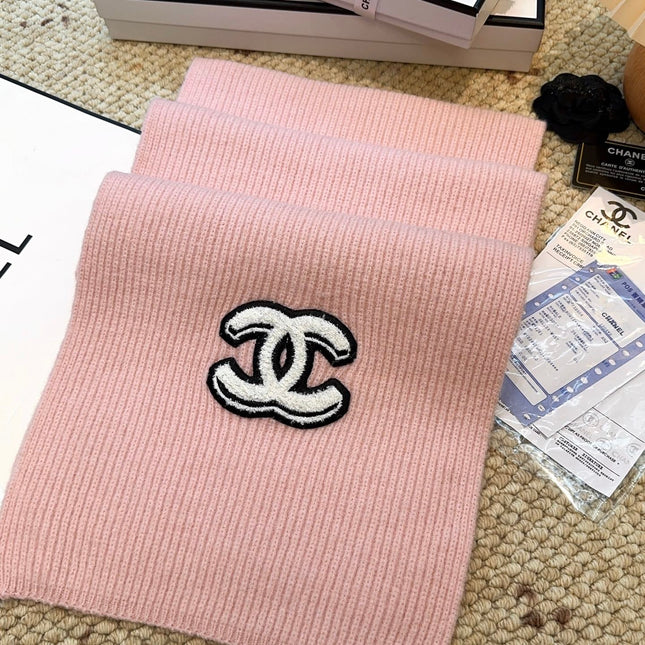 CHANEL 25S SCARF 175 IN CASHMERE 932233