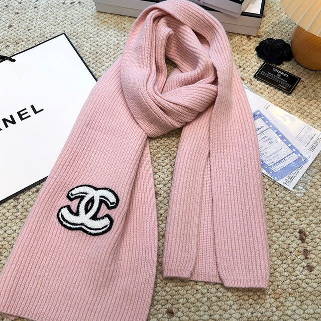 CHANEL 25S SCARF 175 IN CASHMERE 932233