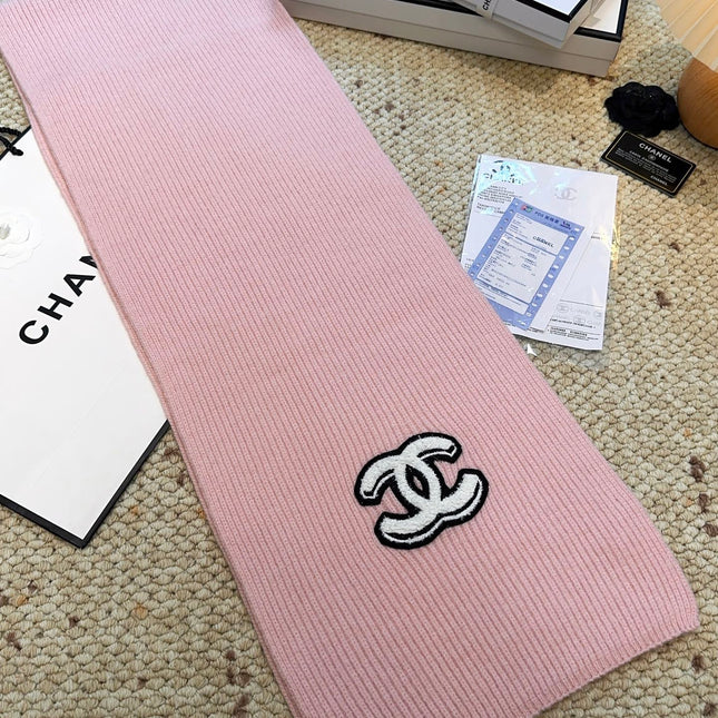 CHANEL 25S SCARF 175 IN CASHMERE 932233