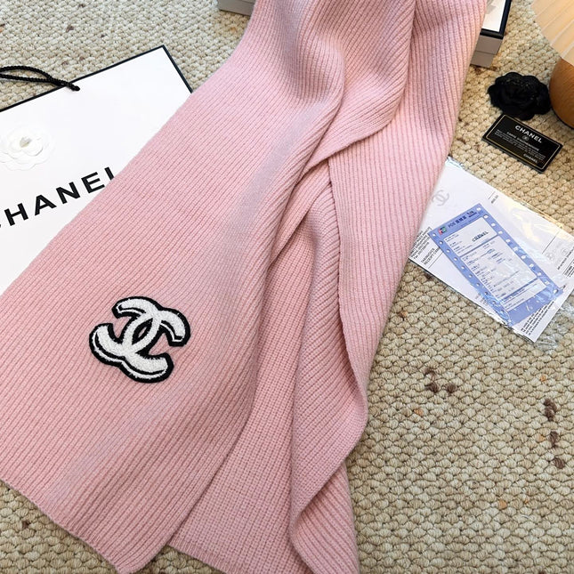 CHANEL 25S SCARF 175 IN CASHMERE 932233