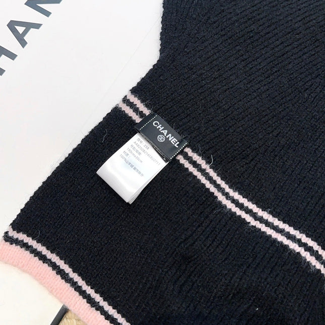 CHANEL 25S SCARF 175 IN CASHMERE 932235