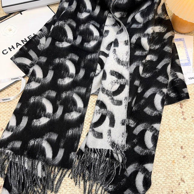 CHANEL 25S SCARF 210 CM IN CASHMERE 943937