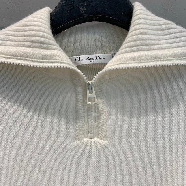 DIOR 25S ZIP-UP KNIT SWEATER 568