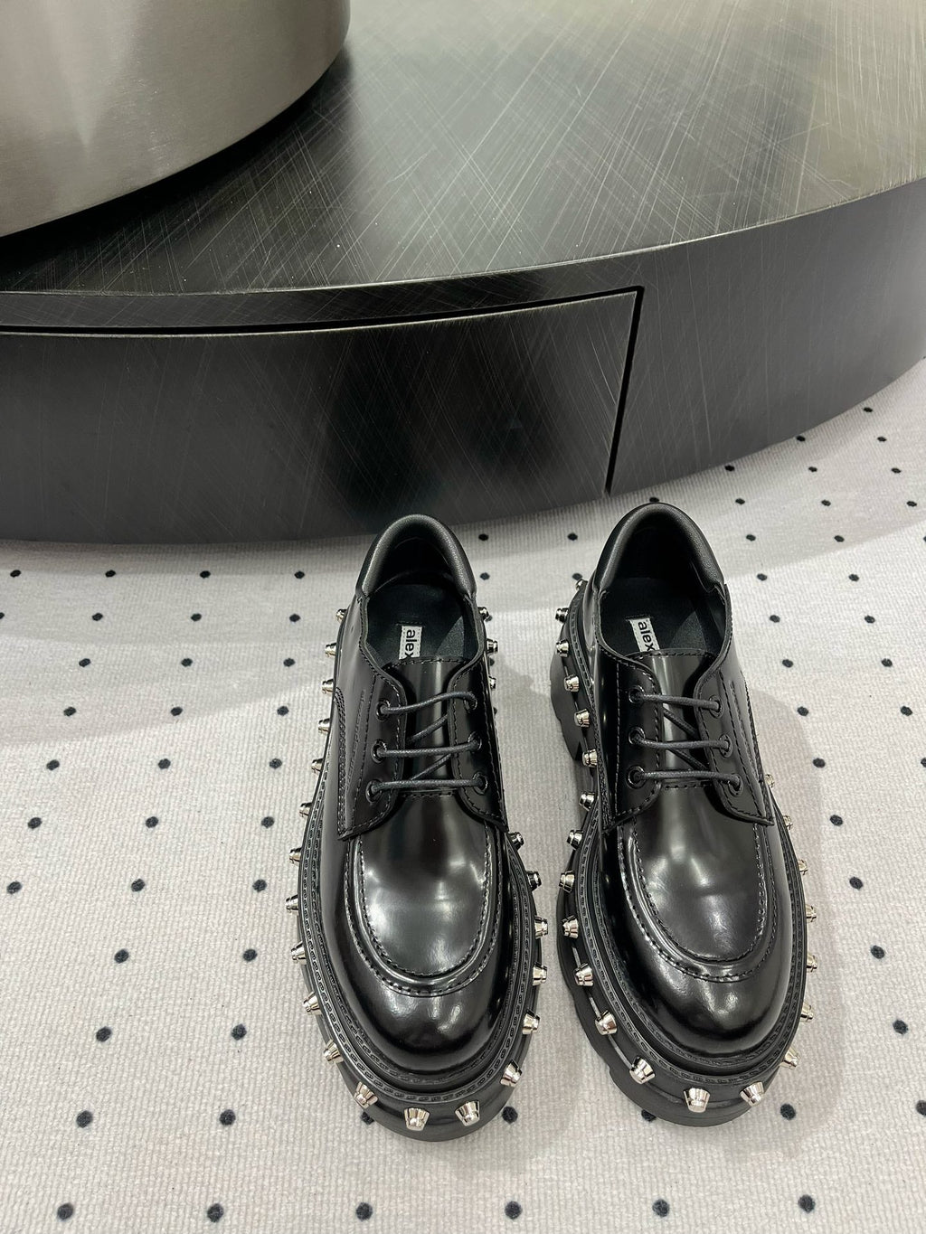 ATLAS DERBY 55 MM IN BLACK CALFSKIN