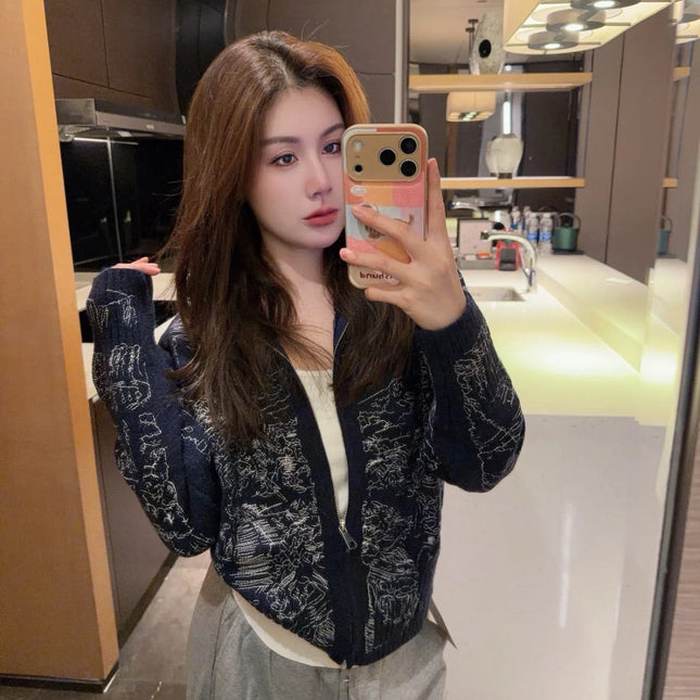 DIOR 25S KNIT CARDIGAN JACKET 551