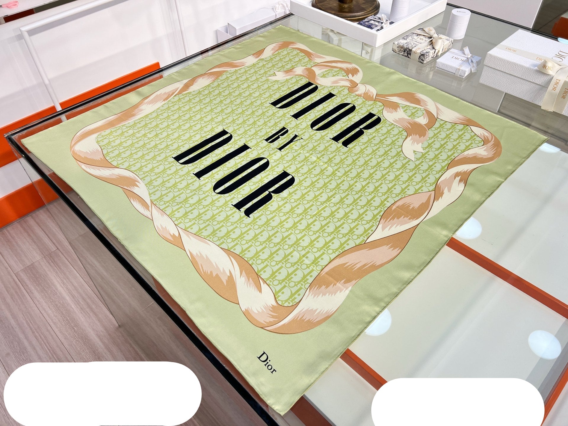 DIOR 26S SCARF 90CM IN SILK 163867