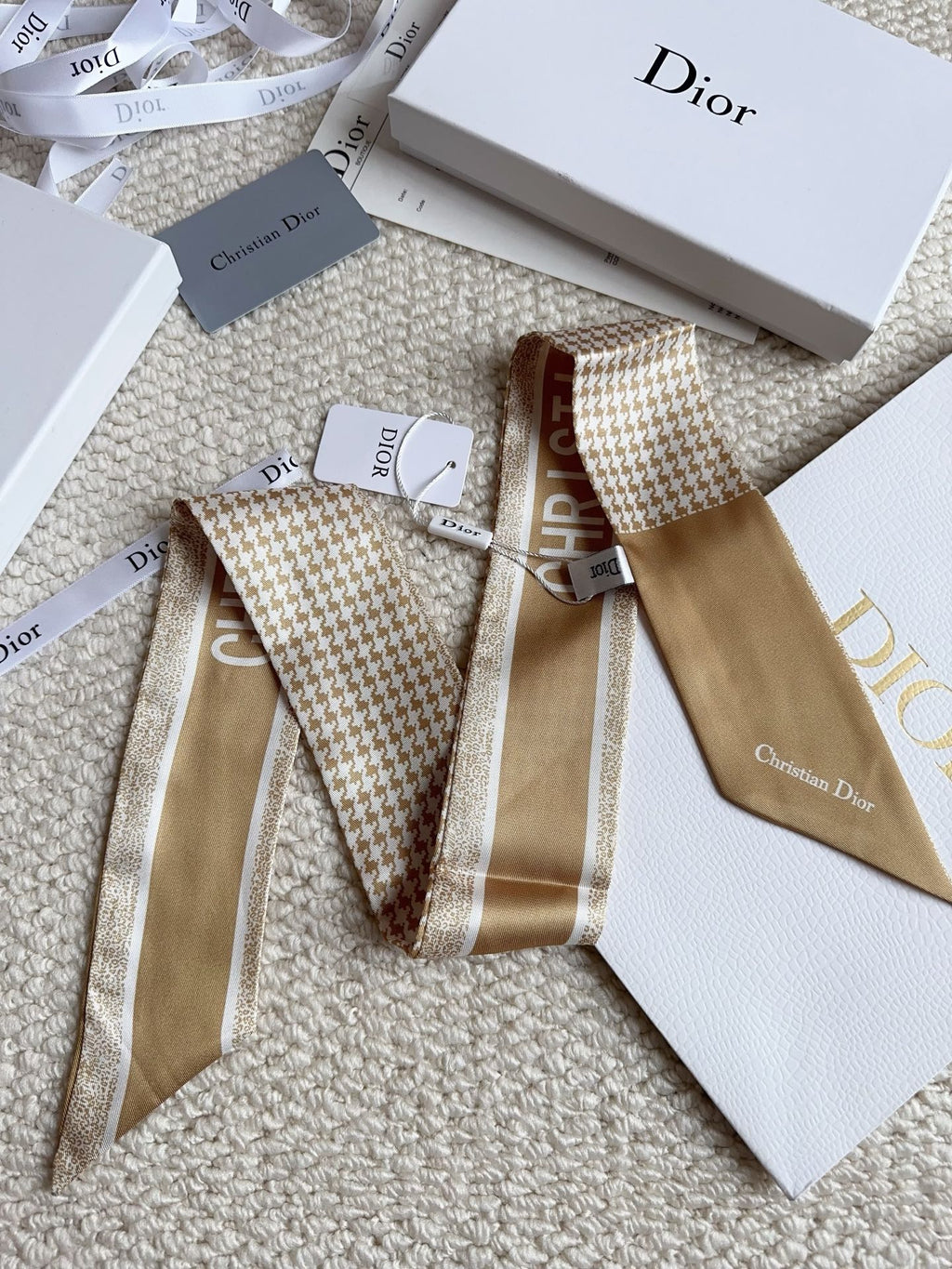DIOR 26S SCARF 105CM IN SILK 298129