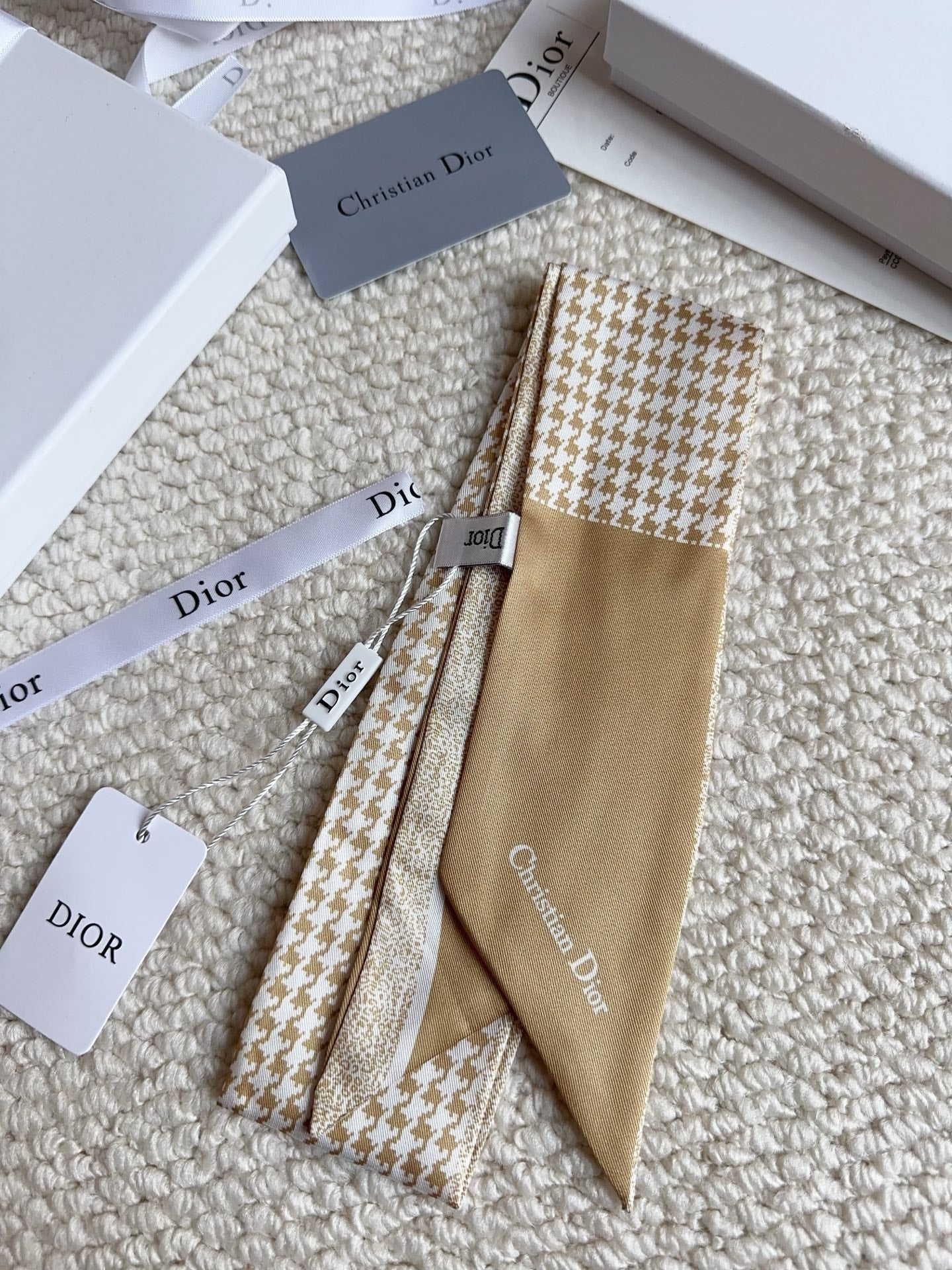 DIOR 26S SCARF 105CM IN SILK 298129