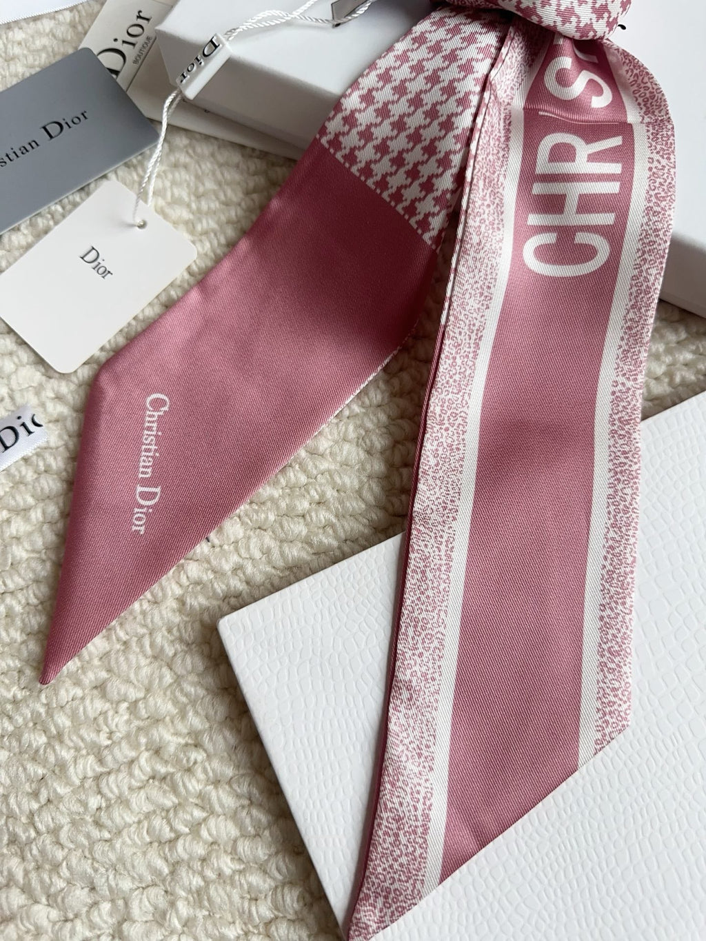 DIOR 26S SCARF 105CM IN SILK 298130