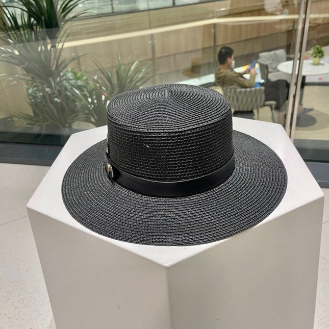 CELINE 26S STRAW BOATER HAT STYLE 141