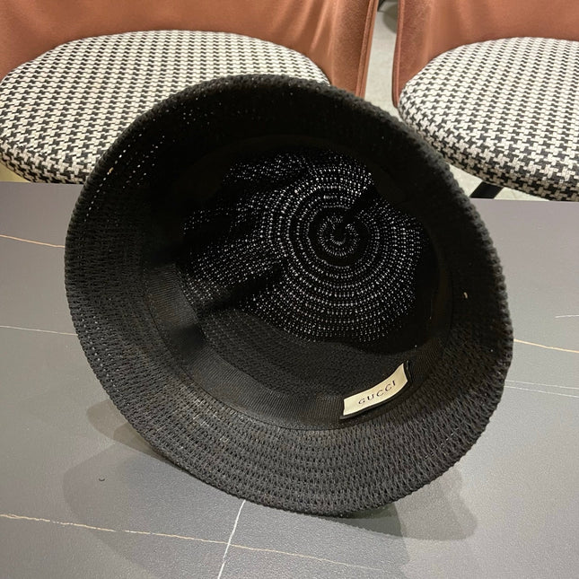 GUCCI 26S CROCHET BUCKET HAT STYLE 58