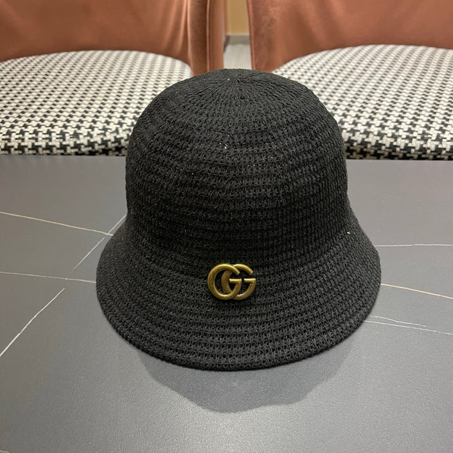 GUCCI 26S CROCHET BUCKET HAT STYLE 58
