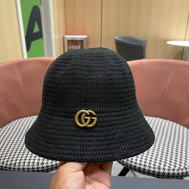 GUCCI 26S CROCHET BUCKET HAT STYLE 58