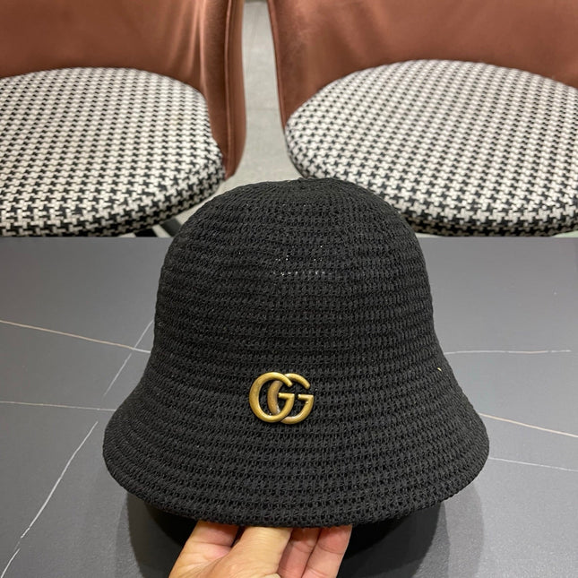 GUCCI 26S CROCHET BUCKET HAT STYLE 58