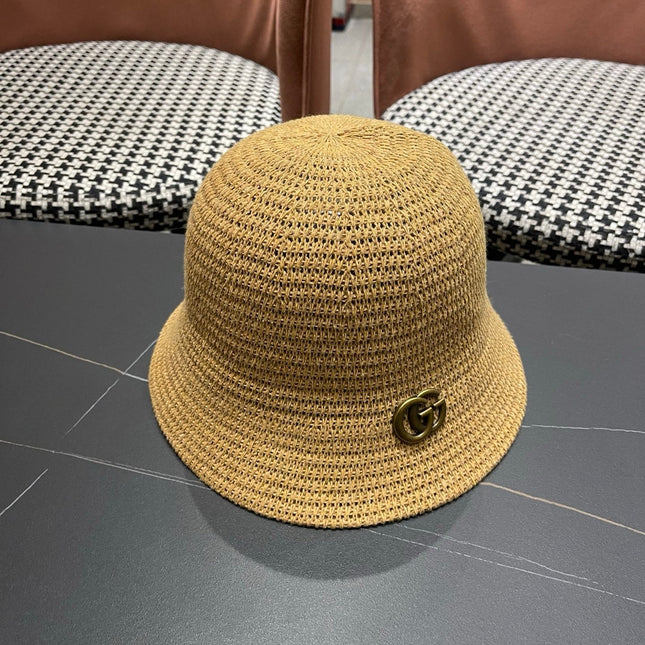 GUCCI 26S CROCHET BUCKET HAT STYLE 60