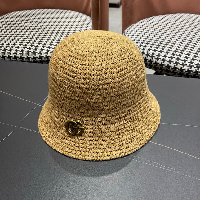 GUCCI 26S CROCHET BUCKET HAT STYLE 60