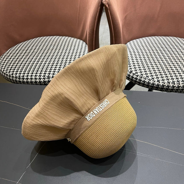 DIOR 26S SILK-BRIM HAT STYLE 74