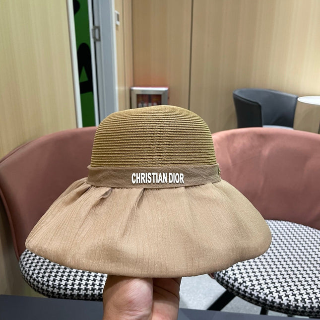 DIOR 26S SILK-BRIM HAT STYLE 74