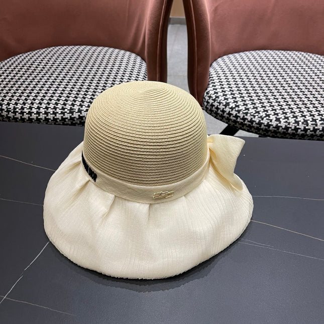 DIOR 26S SILK-BRIM HAT STYLE 73